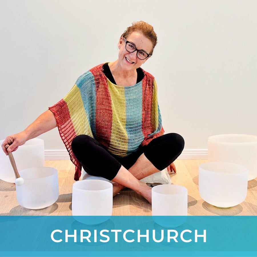 CHRISTCHURCH Jul 27 | Level 1 Crystal Singing Bowls Workshop