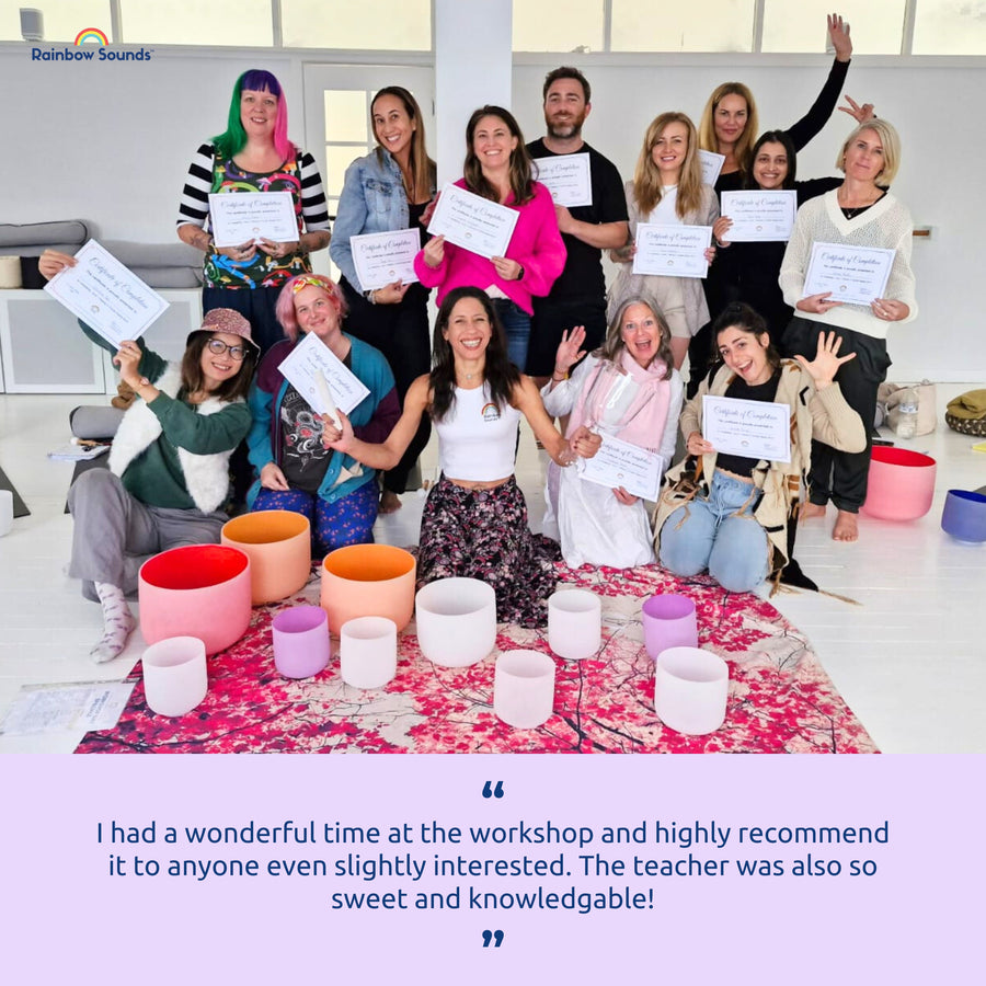 BRISBANE | Dec 7 | Level 1 Crystal Bowls Certificate | Half Day Class