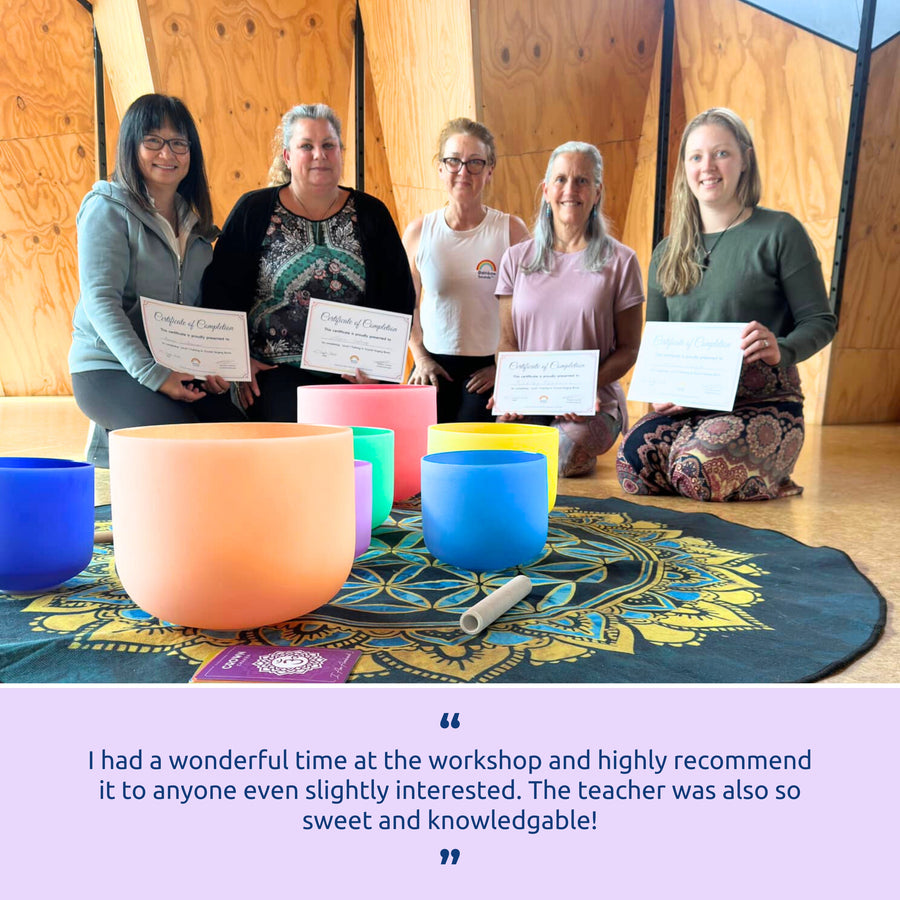 CHRISTCHURCH | May 25 | Level 1 Crystal Bowls Certificate | Half Day Class