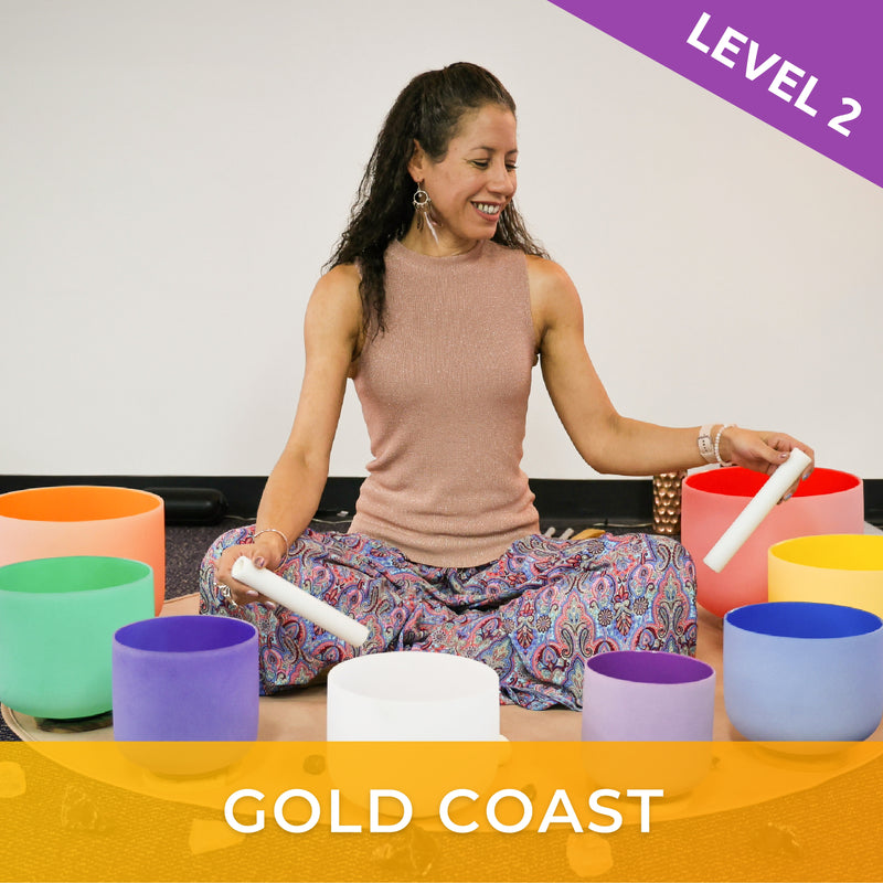 GOLD COAST Sep 15 | Level 2 Crystal Singing Bowls Workshop