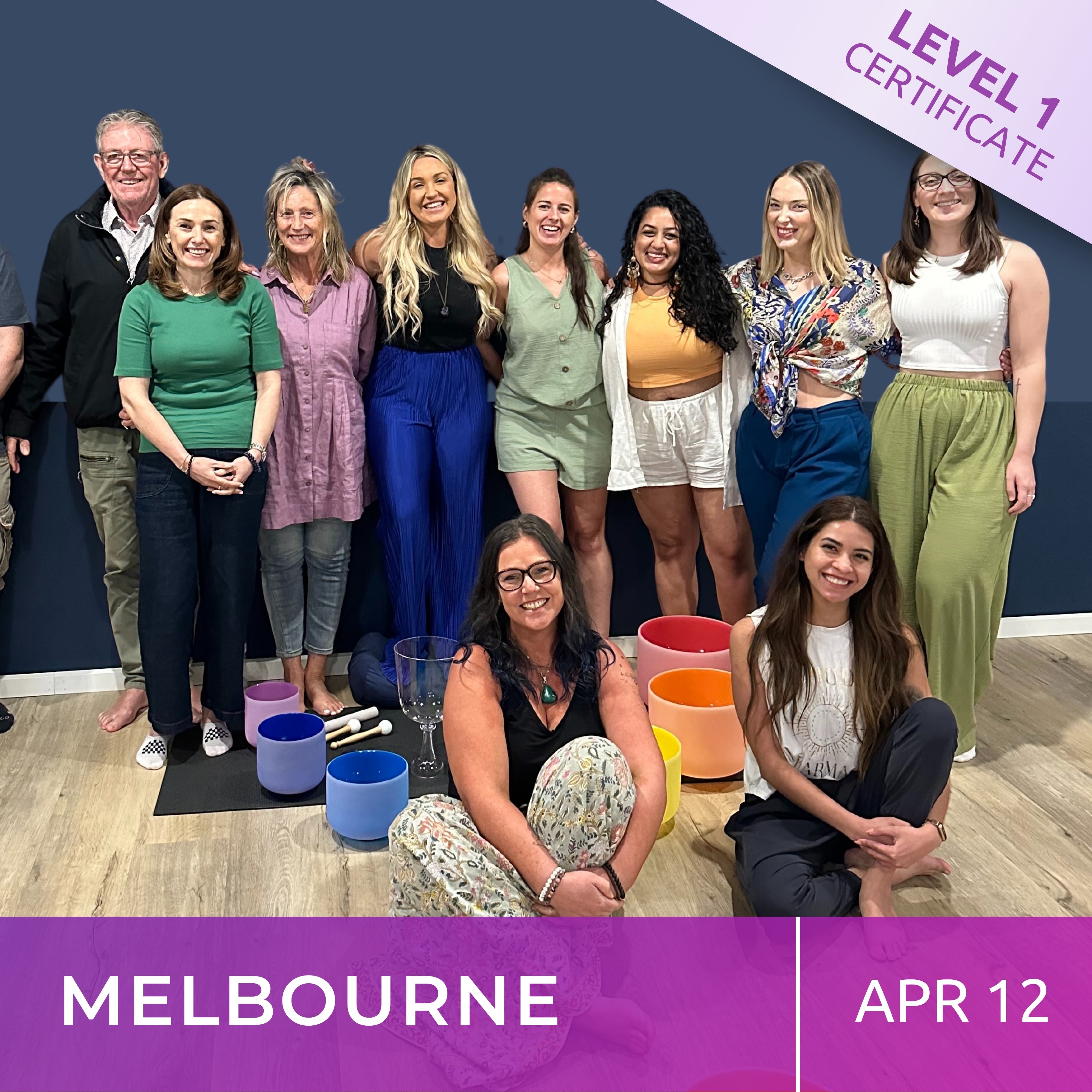 MELBOURNE | Apr 12 | Level 1 Crystal Bowls Certificate | Half Day Class