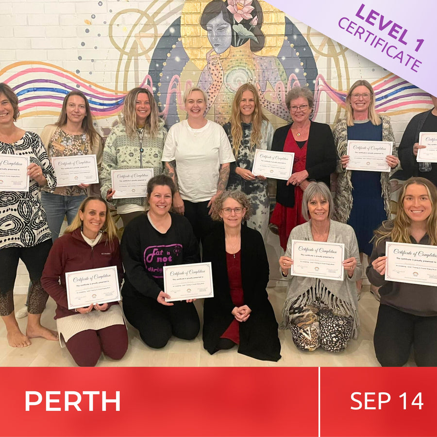 PERTH | Nov 23 | Level 1 Crystal Bowls Certificate | Half Day Class