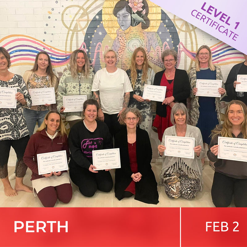 PERTH | Feb 2 | Level 1 Crystal Bowls Certificate | Half Day Class