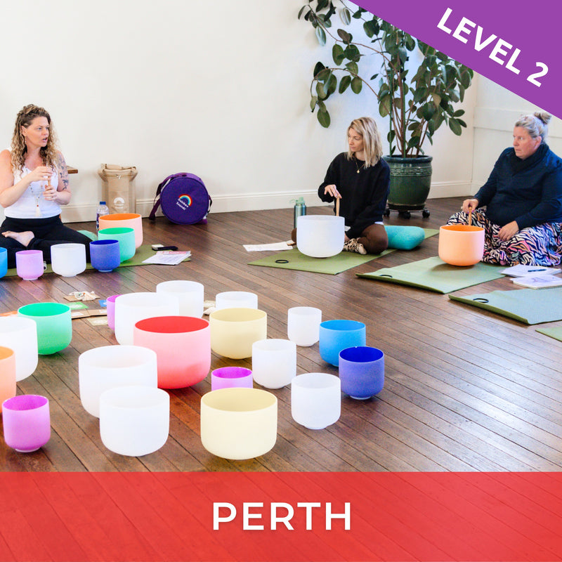PERTH Sep 15 | Level 2 Crystal Singing Bowls Workshop