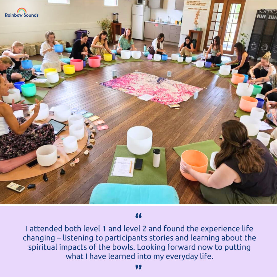 SUNSHINE COAST | Nov 2 | Level 1 Crystal Bowls Certificate | Half Day Class