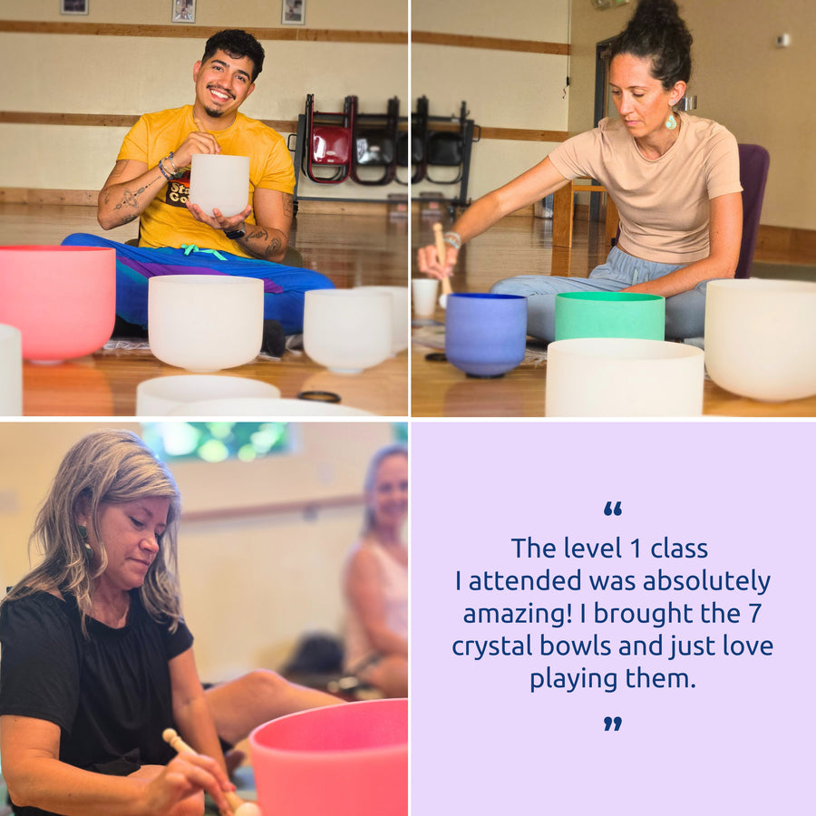 DENVER, COLORADO | Feb 15 | Crystal Bowls Certificate, Level 1 for Beginners | Half Day Class